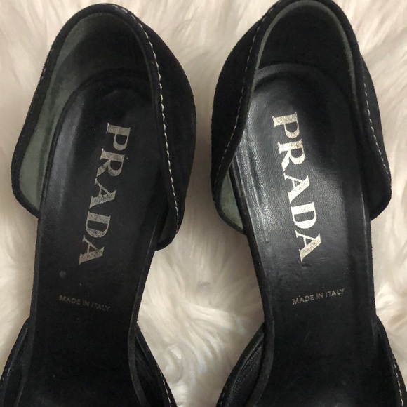 🌺🌺🌺Prada shoes size 39 1/2 black - Picture 8 of 8